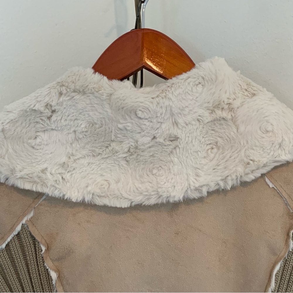 Venus Vegan Suede Sweater Jacket - Picture 7 of 13